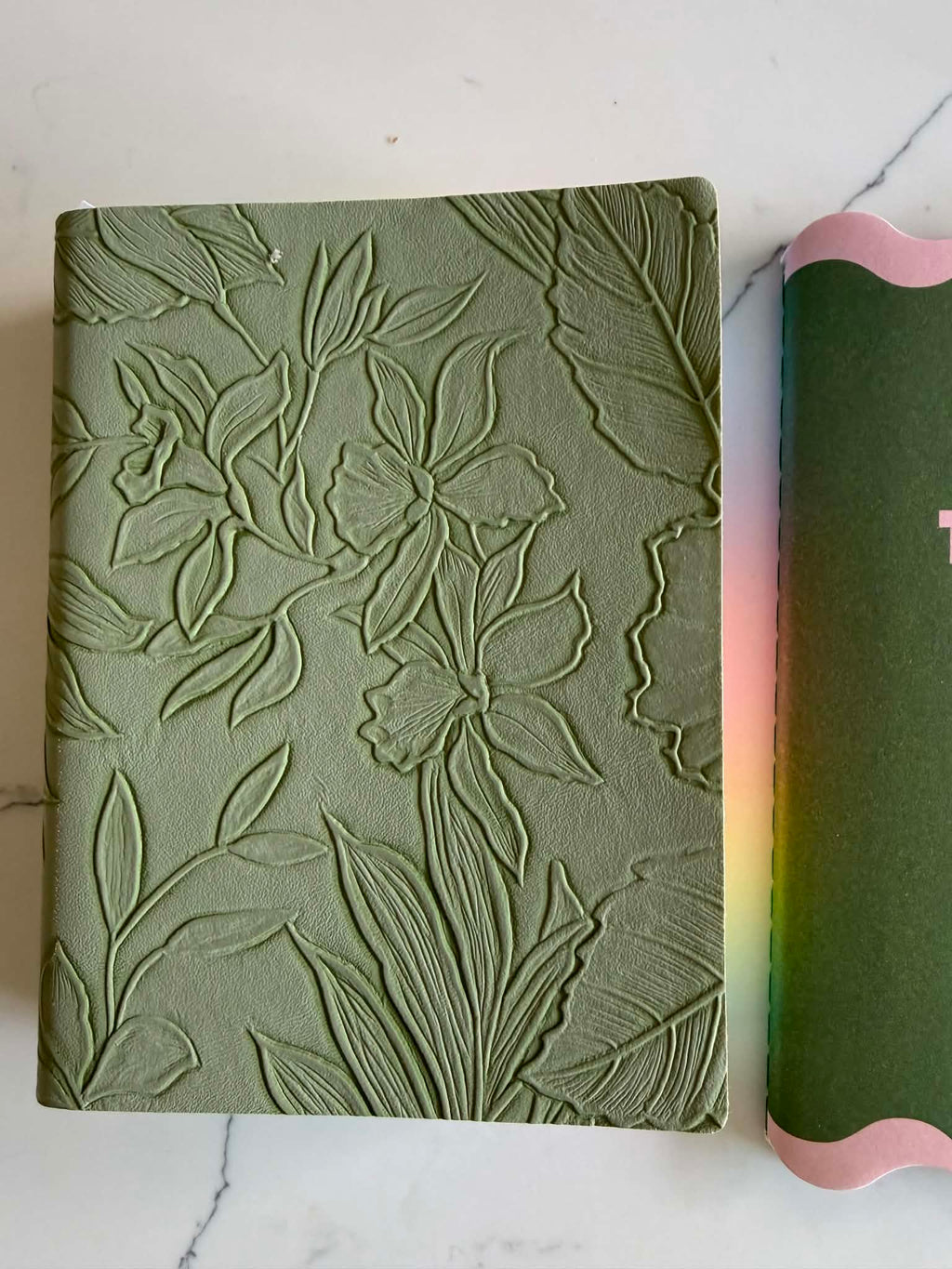 Green Stationery Bundle Set - Green Aesthetic Stationery, Pastel Notebooks & Cute Desk Accessories