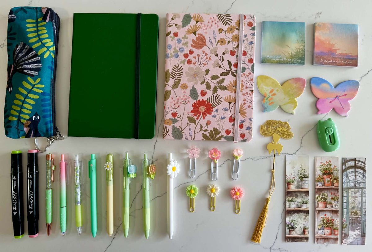 Garden Journal Essentials Stationery Set