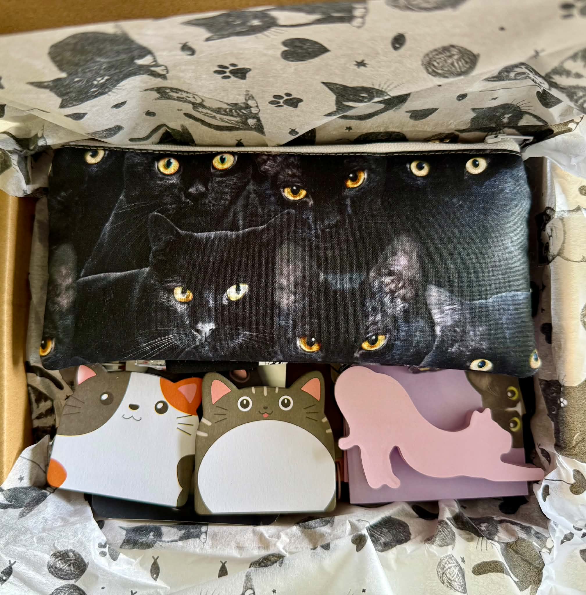 Whisker Wonders Cat Stationery Collection