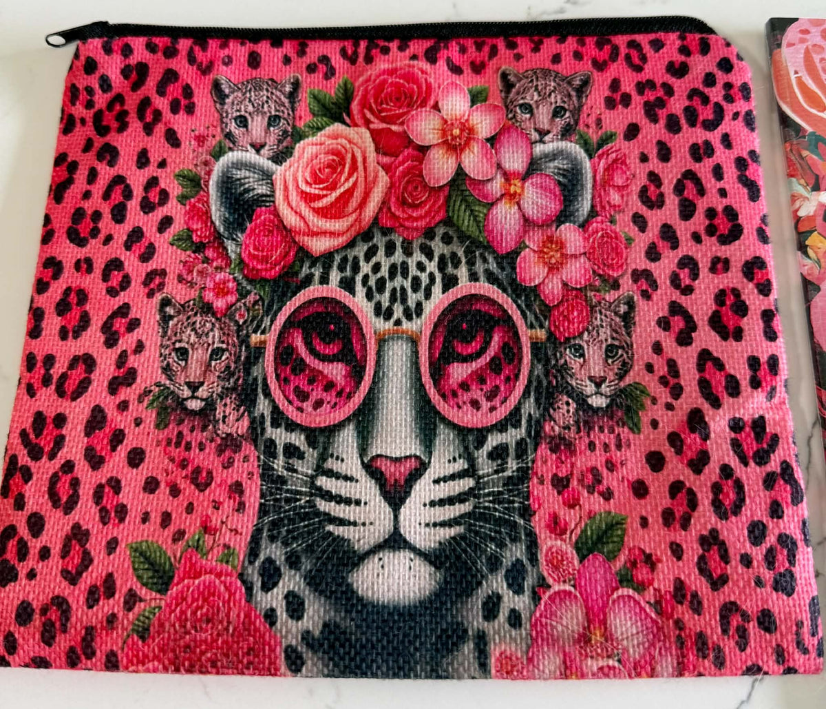 Leopard Garden Writing Stationery Set
