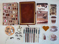 Coffee Morning Break Collection - Brown Stationery set for the coffee lover!
