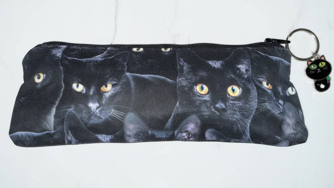 Black Cat Hug Stationery - Cat Lovers Stationery NZ