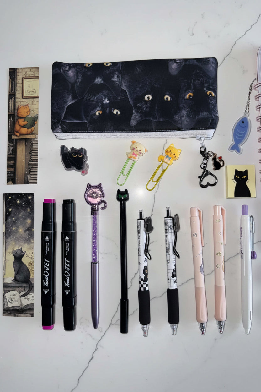 Whisker Wonders Cat Stationery Collection