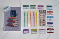 Sass & Cats Stationery Bundle – Funny Notebook, Pens & Sticker Set
