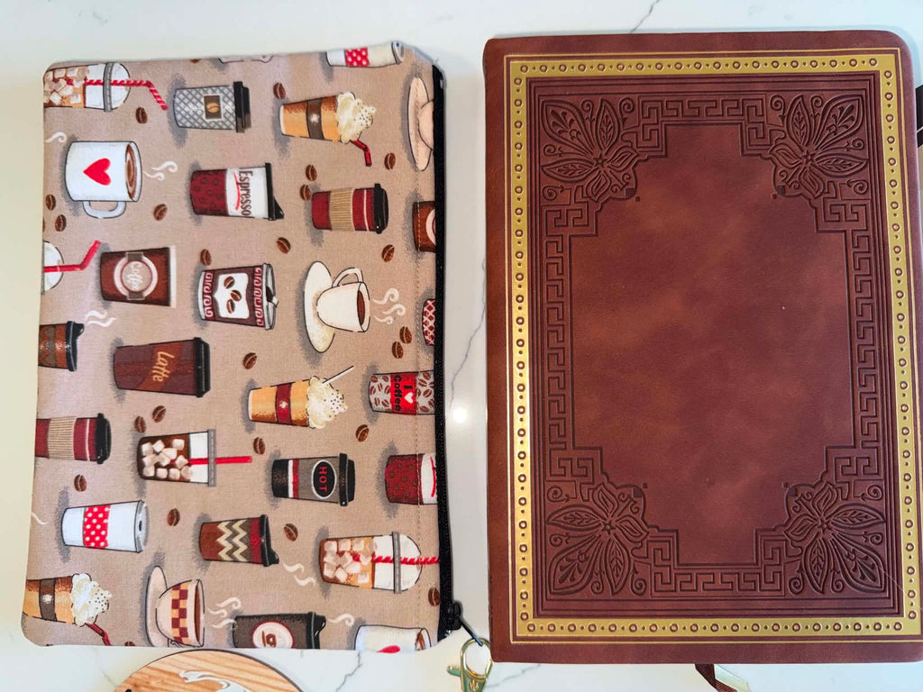Coffee Morning Break Collection - Brown Stationery set for the coffee lover!