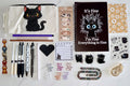 Black Cat Purrfect Desk Essentials - Cat Lover Stationery