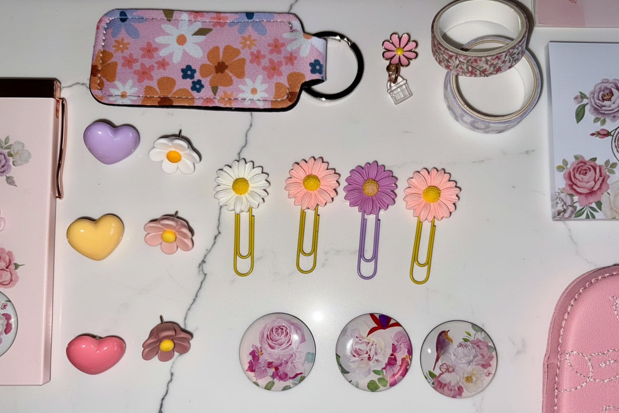 The Petal Dreams Stationery Edit — Floral & Pastel Stationery Collection