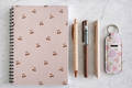 Sparkly Cocoa & Chocolate Mini Stationery Set – Aesthetic Desk Gift NZ