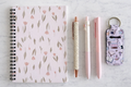 Sparkly Pink Mini Stationery Set – Aesthetic Desk Gift NZ