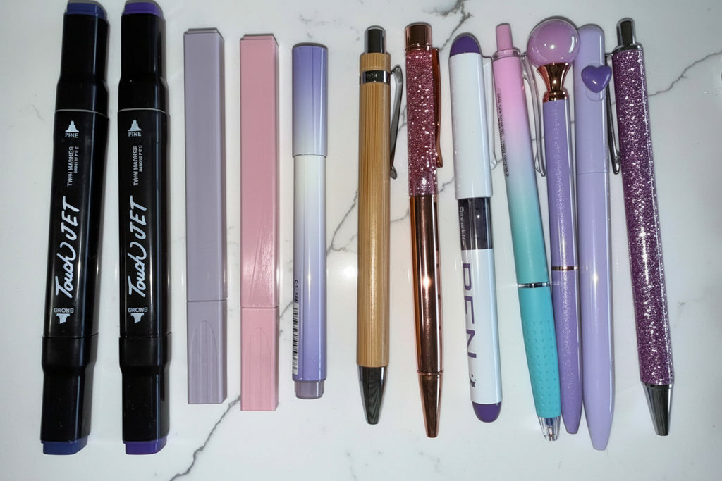 Pastel Dream Desk Stationery Set – Aesthetic Lilac & Blush Gift NZ
