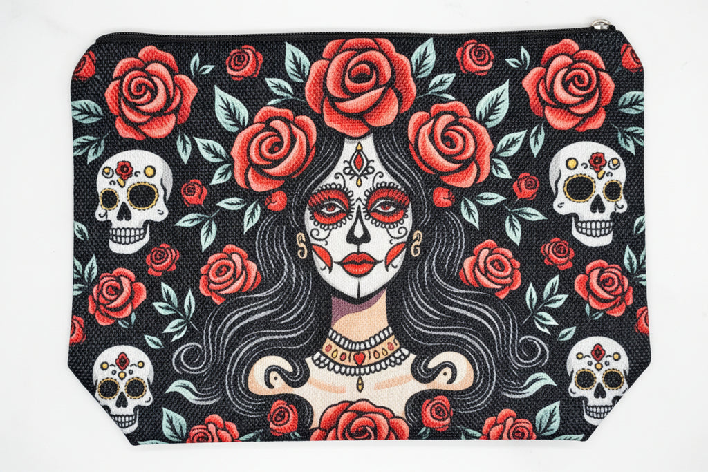 Sugar Skull Stationery Suite – Limited Edition Red & Black Gift Set NZ
