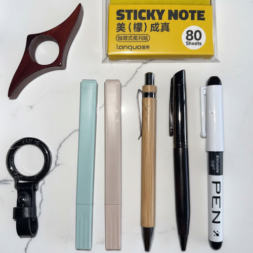 Black Stationery Set – Everyday Essentials Kit