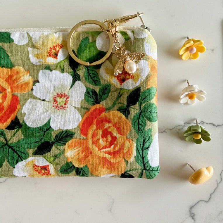 Orange Blossom Essentials Set – Pastel Floral Desk Gift NZ