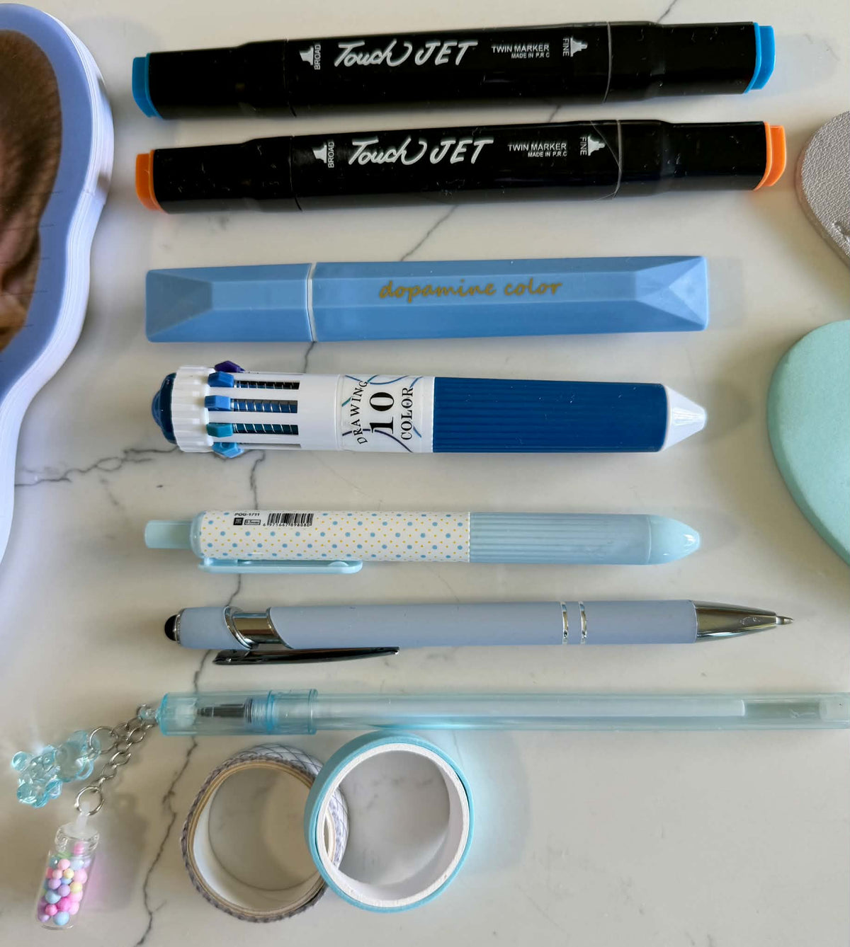 Frenchie Blue Dog Stationery Kit