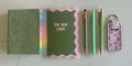 Green Stationery Bundle Set - Green Aesthetic Stationery, Pastel Notebooks & Cute Desk Accessories