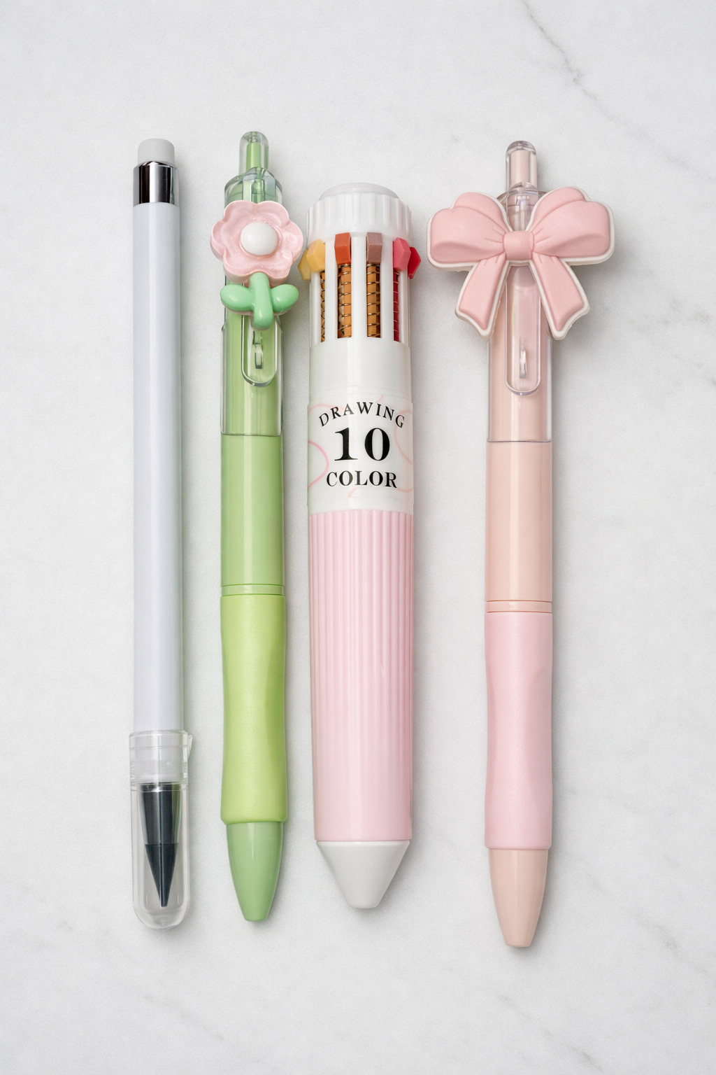 Orange Floral Stationery Set – Kids Gift NZ