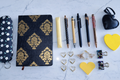 Black & Gold Stationery Set – Luxury Desk Gift NZ