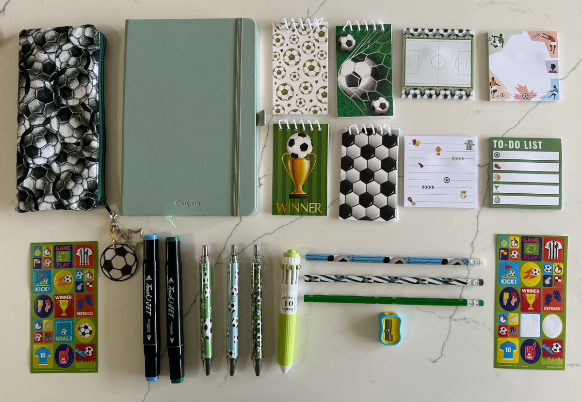 Soccer Star Football Stationery Kit