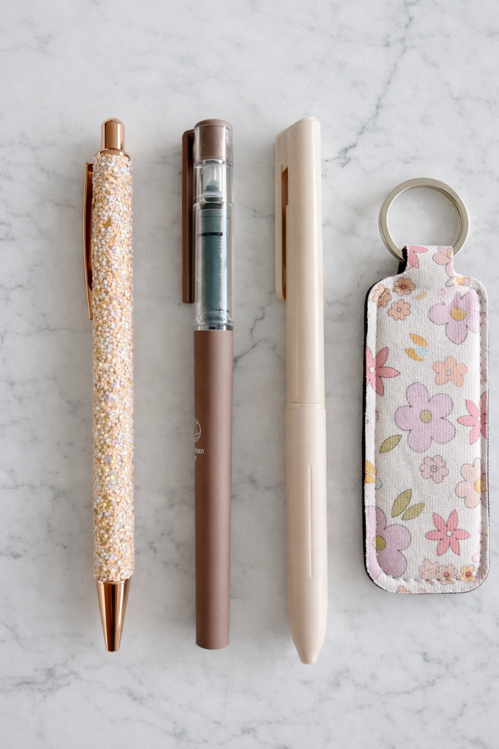 Sparkly Cocoa & Chocolate Mini Stationery Set – Aesthetic Desk Gift NZ