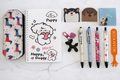 Bookmark Stationery Happy Doggy Collection