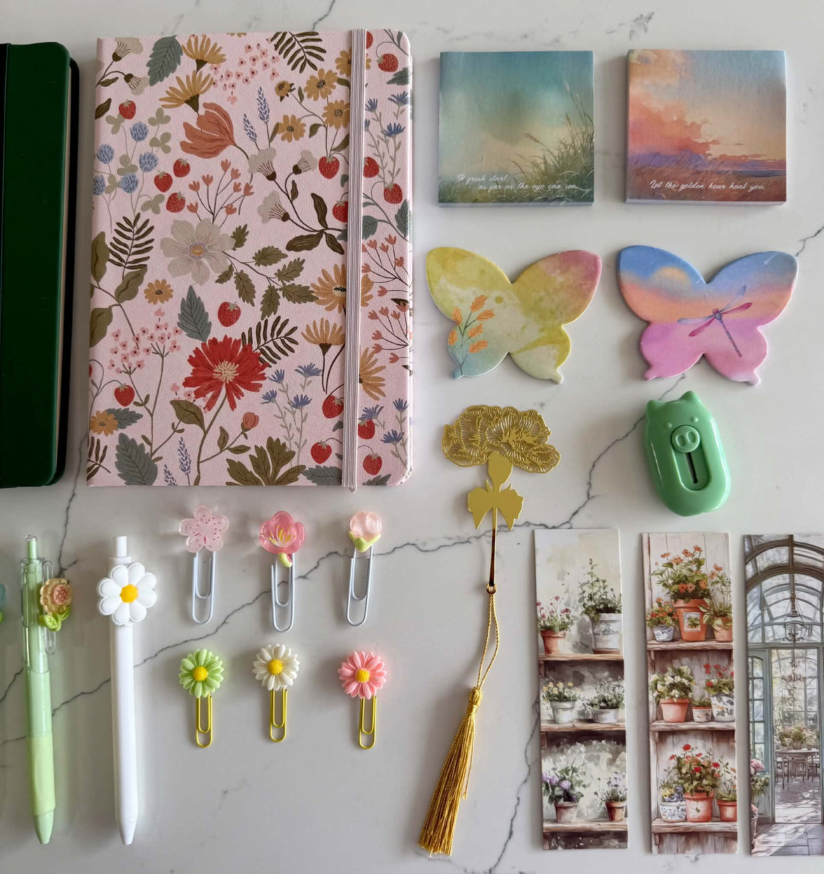 Garden Journal Essentials Stationery Set