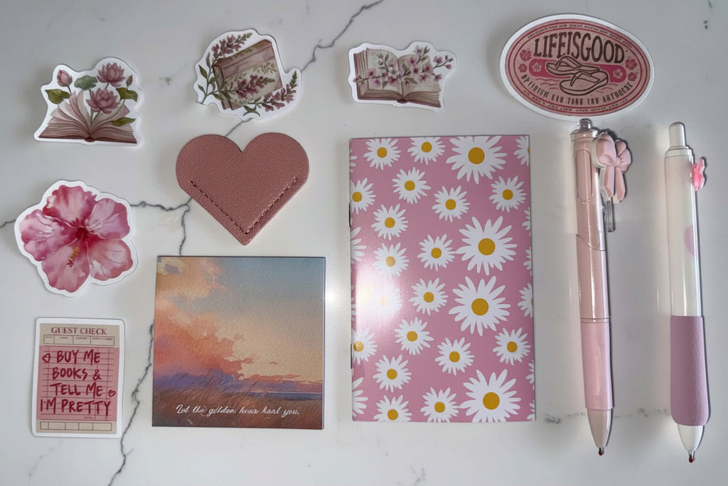 Little Hug in a Pack – Pink Daisies & Bows Mini Gift NZ