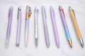 Purple Pen Set – Lavender & Rose Gold Journaling Stationery NZ