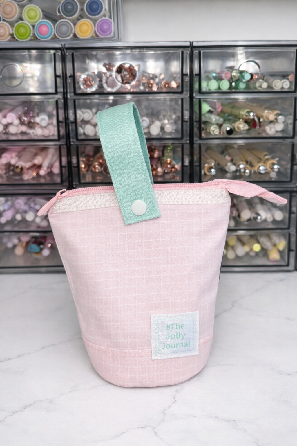 Pastel Pink Pen & Pencil Case Set – Kids Stationery Gift NZ