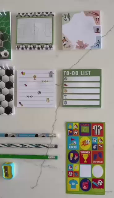 Soccer Star Football Stationery Kit